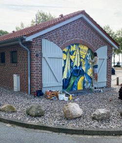 Burgstaaken Wandgemaelde Kirchner