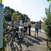 Fahrradstopp in Niendorf